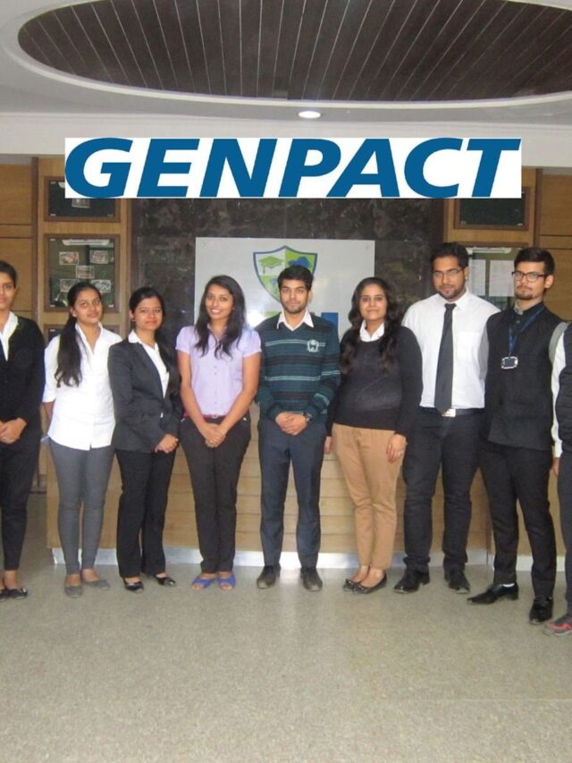 Genpact is currently hiring for the position of Engineer – II Software Development.